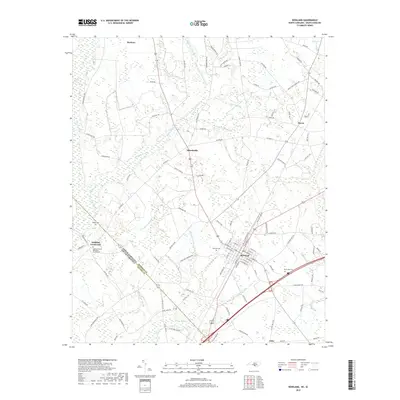 2019 Map of Rowland, 2019 Print