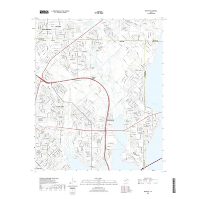 2019 Map of Rowlett, 2019 Print