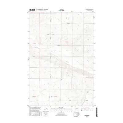 2017 Map of Roxboro, 2017 Print