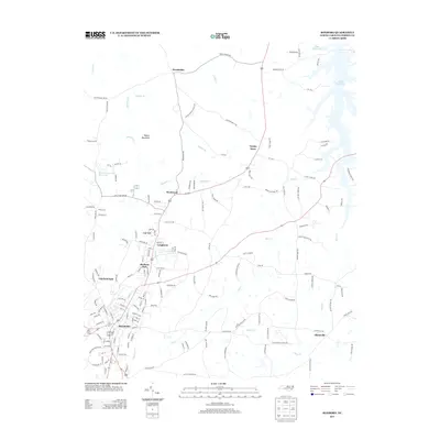 2013 Map of Roxboro, 2013 Print
