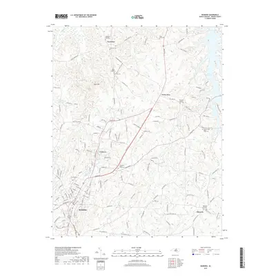 2019 Map of Roxboro, 2019 Print