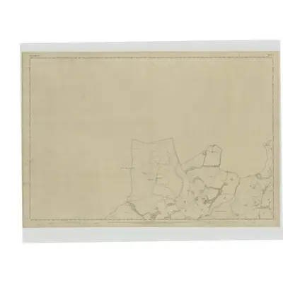 1859 Map of Roxburghshire, Sheet I, 1863 Print