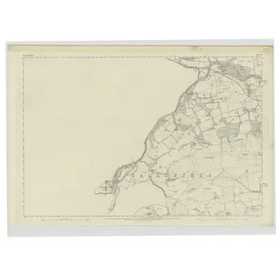 1859 Map of Roxburghshire, Sheet VII, 1863 Print