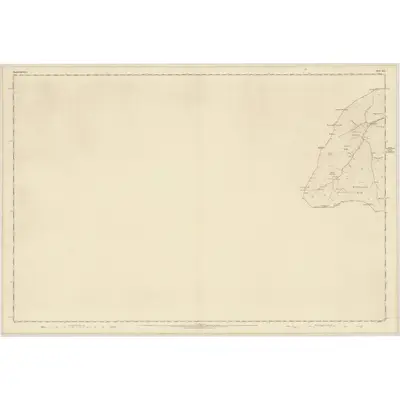 1858 Map of Roxburghshire, Sheet XLI, 1863 Print