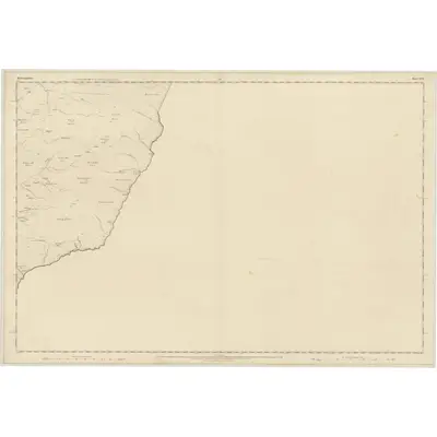 1858 Map of Roxburghshire, Sheet XLVI, 1863 Print