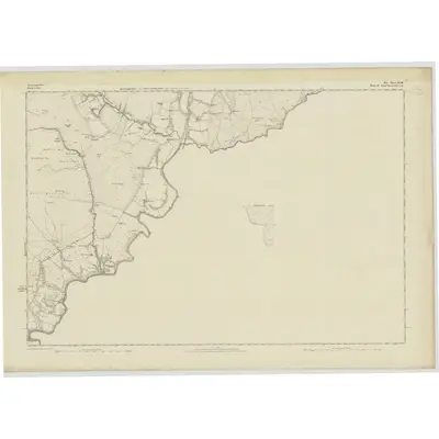 1857 Map of Roxburghshire, Sheet XLVIII (with inset XLVII), 1862 Print