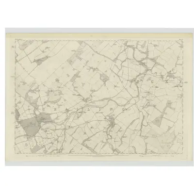 1859 Map of Roxburghshire, Sheet XV, 1863 Print