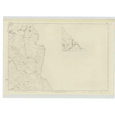 1859 Map of Roxburghshire, Sheet XVII (with inset XI), 1863 Print