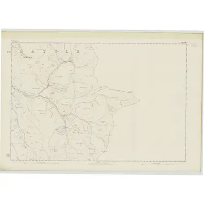 1859 Map of Roxburghshire, Sheet XXIII, 1863 Print