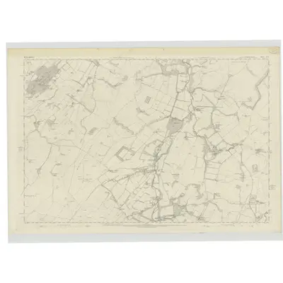 1858 Map of Roxburghshire, Sheet XXVI, 1863 Print