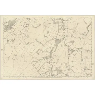 1858 Map of Roxburghshire, Sheet XXVI, 1863 Print