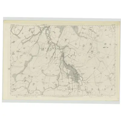 1859 Map of Roxburghshire, Sheet XXVII, 1863 Print