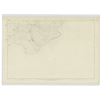 1859 Map of Roxburghshire, Sheet XXXV, 1863 Print