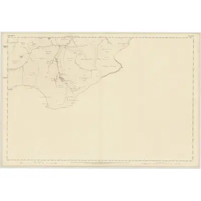 1859 Map of Roxburghshire, Sheet XXXV, 1863 Print