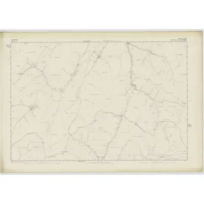 1857 Map of Roxburghshire, Sheet XXXVII, 1861 Print