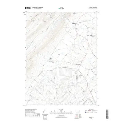 2019 Map of Roxbury, 2019 Print