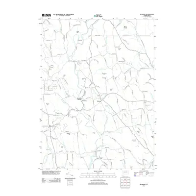 2012 Map of Roxbury, 2012 Print