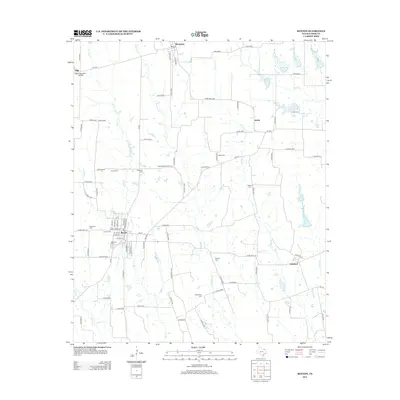 2012 Map of Roxton, 2012 Print