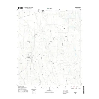 2016 Map of Roxton, 2016 Print