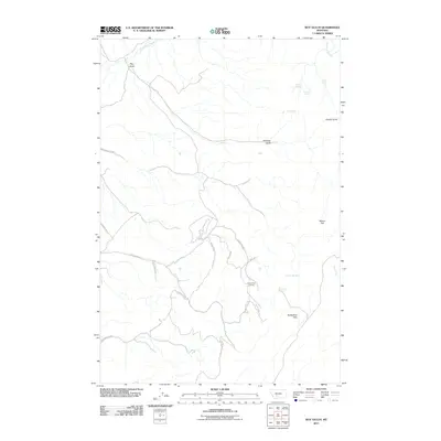 2011 Map of Roy Gulch, 2011 Print