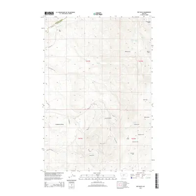 2014 Map of Roy Gulch, 2014 Print