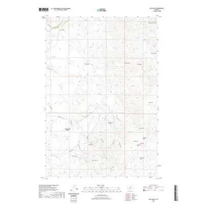 2020 Map of Roy Gulch, 2020 Print