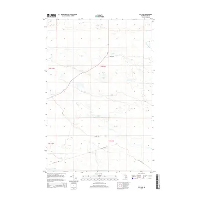 2014 Map of Roy Lake, 2014 Print