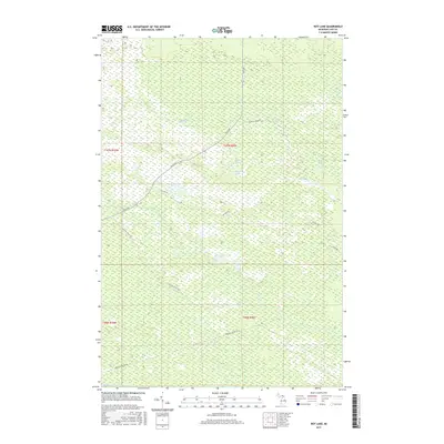 2017 Map of Roy Lake, 2017 Print