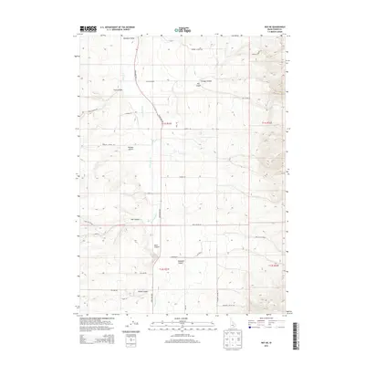 2013 Map of Roy NE, 2013 Print
