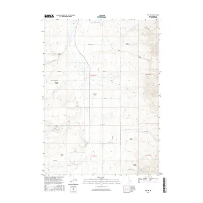 2017 Map of Roy NE, 2017 Print