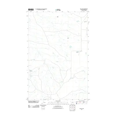 2011 Map of Roy NW, 2011 Print