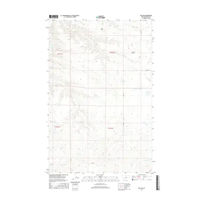 2017 Map of Roy NW, 2017 Print
