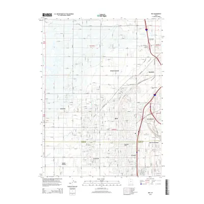 2014 Map of Roy, 2014 Print