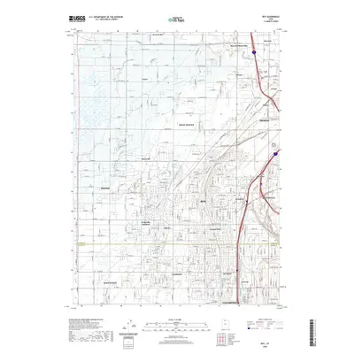 2020 Map of Roy, 2020 Print