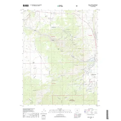 2019 Map of Royal Gorge, 2019 Print