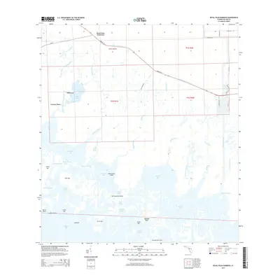 2015 Map of Royal Palm Hammock, 2015 Print