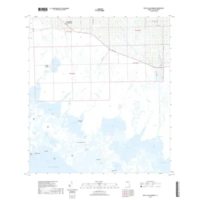 2018 Map of Royal Palm Hammock, 2018 Print