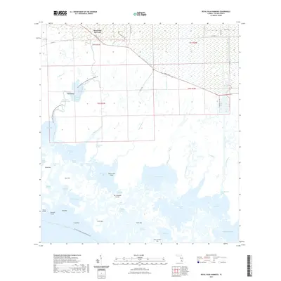 2021 Map of Royal Palm Hammock, 2021 Print