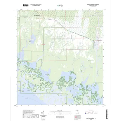 2024 Map of Royal Palm Hammock, 2024 Print