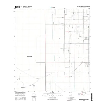 2015 Map of Royal Palm Ranger Station, 2015 Print