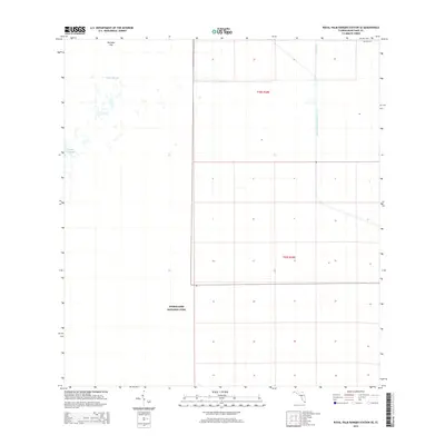2015 Map of Royal Palm Ranger Station SE, 2015 Print
