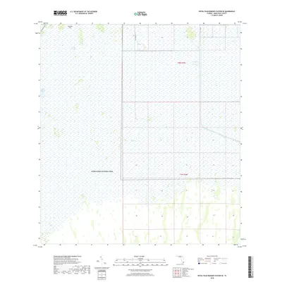 2018 Map of Royal Palm Ranger Station SE, 2018 Print