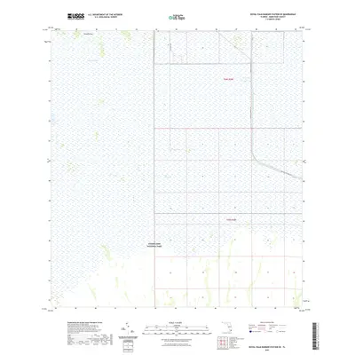 2021 Map of Royal Palm Ranger Station SE, 2021 Print