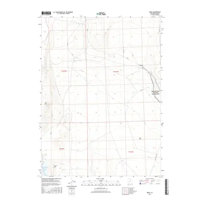 2017 Map of Rozel, 2017 Print