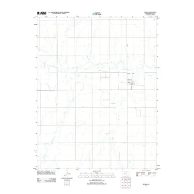 2012 Map of Rozel, 2012 Print