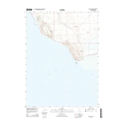 2014 Map of Rozel Point, 2014 Print