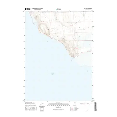 2017 Map of Rozel Point, 2017 Print