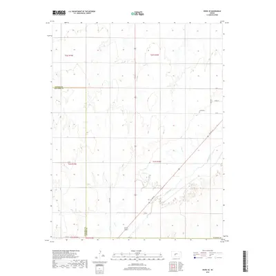 2018 Map of Rozel SE, 2018 Print