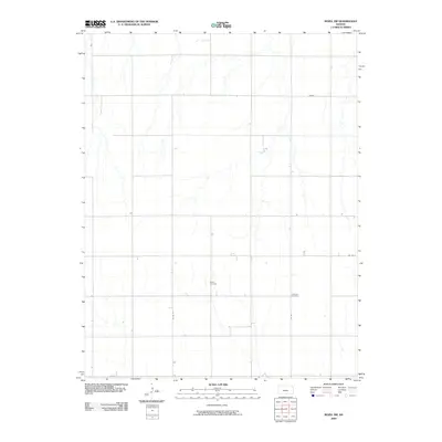 2009 Map of Rozel SW, 2009 Print