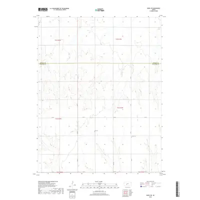 2018 Map of Rozel SW, 2018 Print